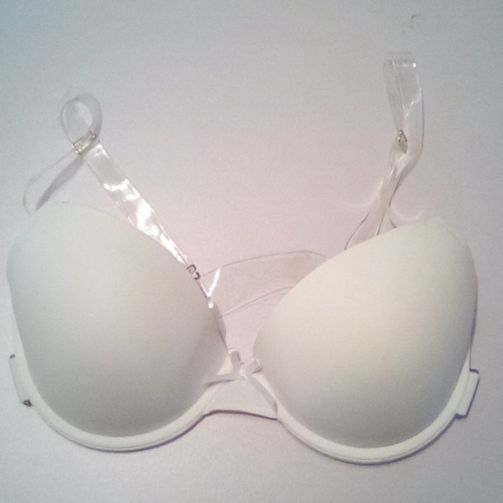 Clear Strapes Bra